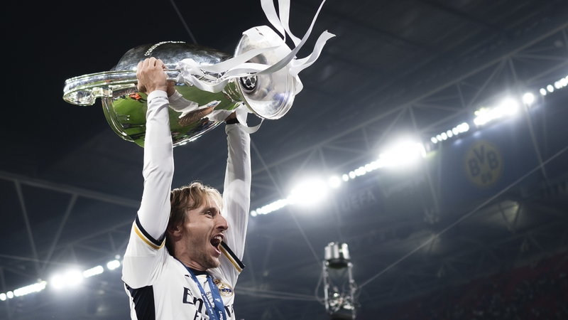 Luka Modric won six Champions Leagues with Real Madrid