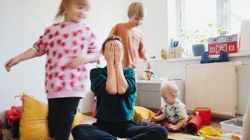 (Stock image) Irish research estimates that roughly one in four families in Ireland have a parent who has experienced mental health difficulties. Photo: Getty Images