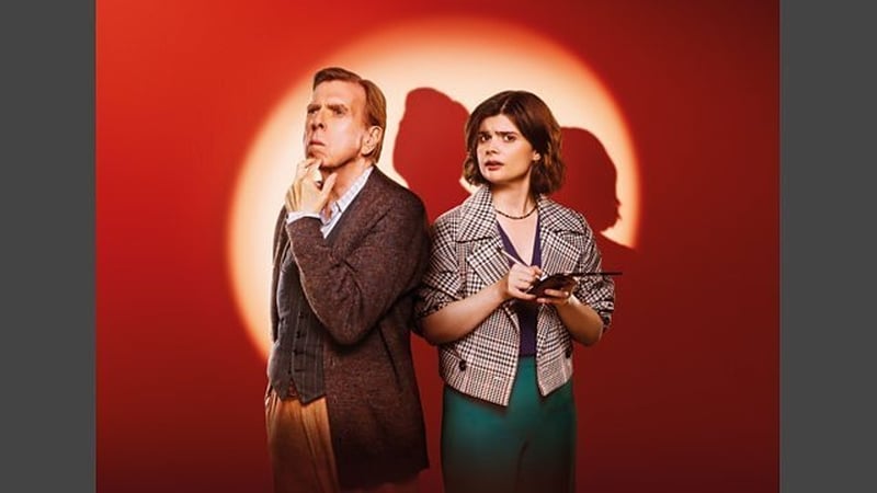 Timothy Spall and Gwyneth Keyworth in Death Valley