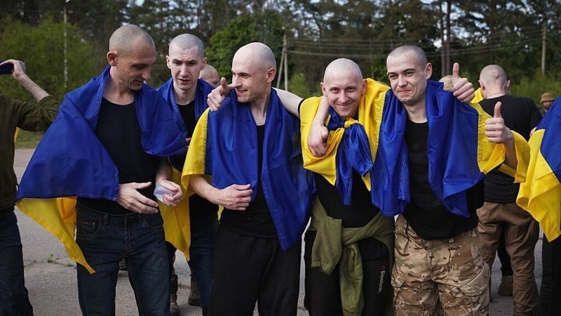 270 Ukrainian military personnel and 120 civilians were returned to Ukraine in the swap