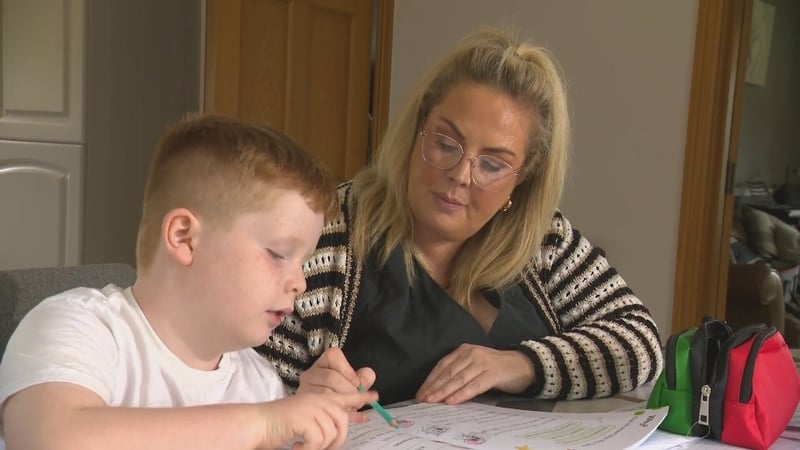Áine Gladney-Knox's son Archie had the surgery on both hip joints in 2022 when he was aged three