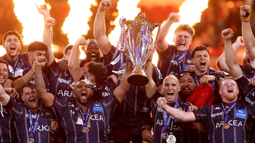 Union Bordeaux Begles were crowned champions of Europe for the first time