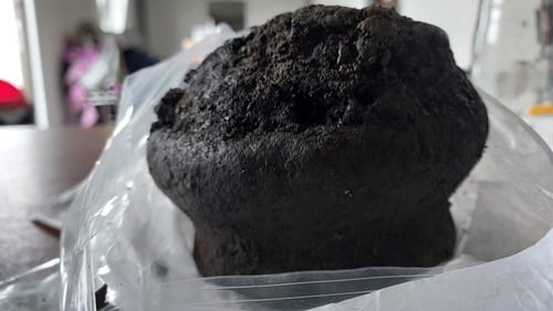 The intact pot will be sent to the National Museum of Ireland for further analysis (Photo: Christine Baker)
