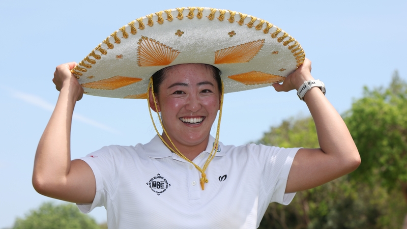 Chisato Iwai was all smiles after the final round