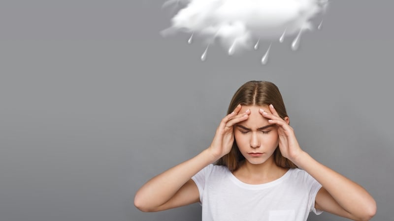 Research shows over 60% of people who suffer from migraines think they're sensitive to the weather. Photo: Getty Images