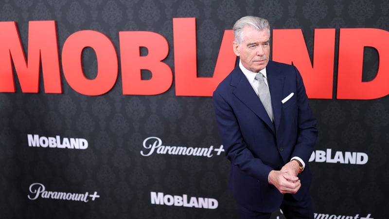 Pierce Brosnan - "Conrad's accent is a million miles away from me"