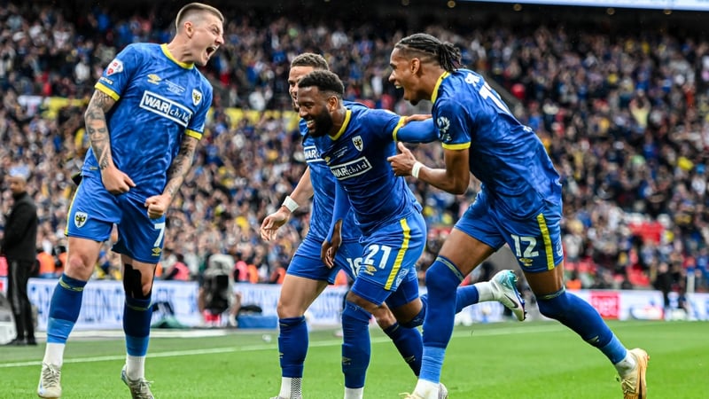 Myles Hippolyte scored the match-winning goal for AFC Wimbledon in the second minute of added time in the first half