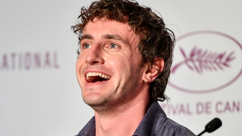 Paul Mescal at a Cannes press conference for History Of Sound (Pic: Getty)