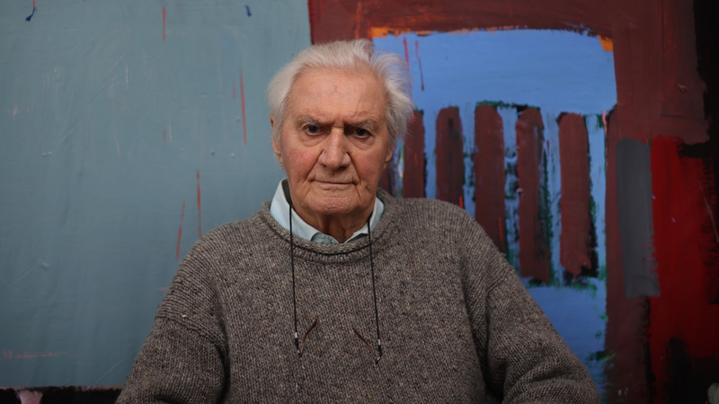 Artist Michael Kane, pictured in his studio earlier this year (Pic: Bryan O'Brien, for The Irish Times)