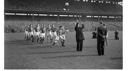 Kerry v Armagh All-Ireland Senior Football Championship Final, 27 September 1953. Photo credit: Courtesy of Dublin City Library amd Archive