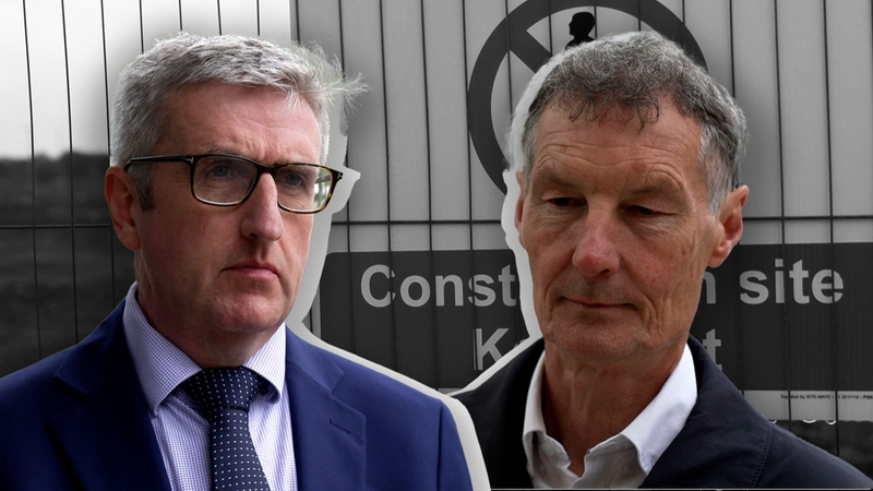 CEO of ICSH Donal McManus and Clúid Housing Brian O'Gorman.