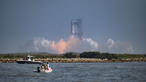 Starship lifted off from the company's Starbase facility in Texas