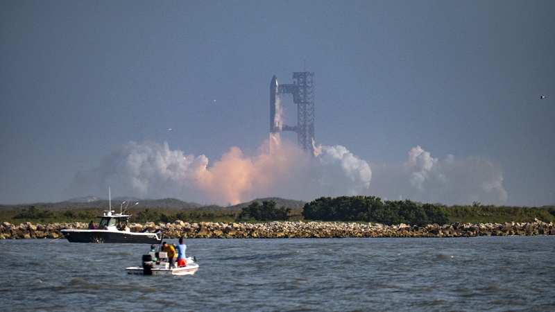 Starship lifted off from the company's Starbase facility in Texas