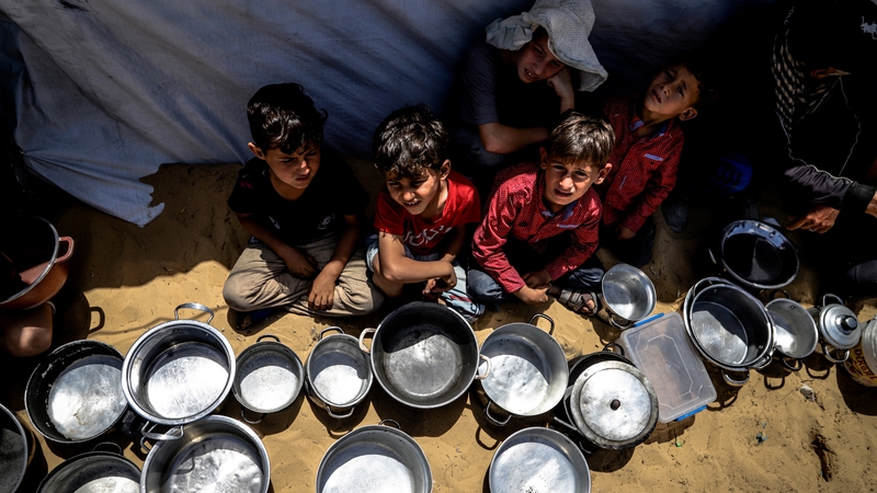 'Even when aid is allowed into Gaza, distribution has become militarised and dangerous.' Photo: Saeed Jaras/Anadolu via Getty Images