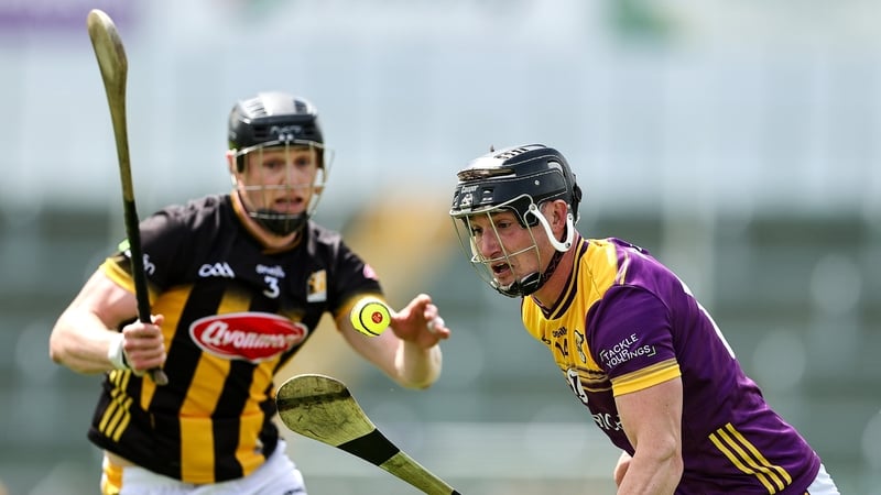 Wexford's Mikie Dwyer in action against Kilkenny at the weekend in their final senior inter-county game of the year