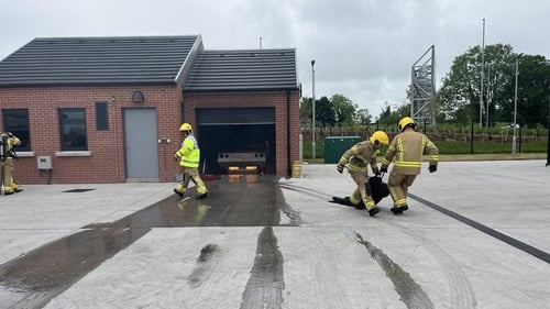 Training is provided at the centre for firefighters from Northern Ireland and the Republic of Ireland