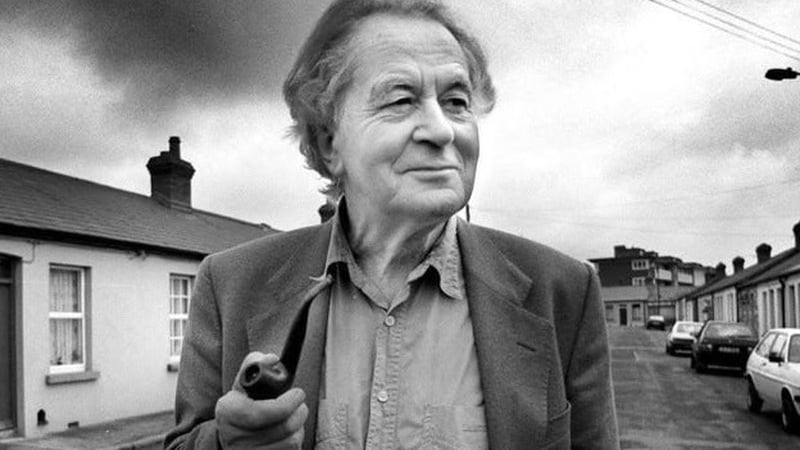 The late Desmond Fennell pictured in Portobello Dublin, circa 2000