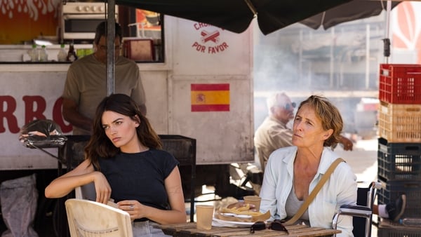 We're in southern Spain as Rose (Fiona Shaw) and her daughter Sofia (Emma Mackey) travel to a clinic in the hope of a miracle cure