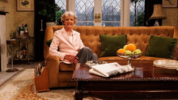 Penelope Keith back on the set of sitcom The Good Life, for U&Gold's feature-length retrospective. Photo credit: Andy Heathcote/UKTV/PA Wire