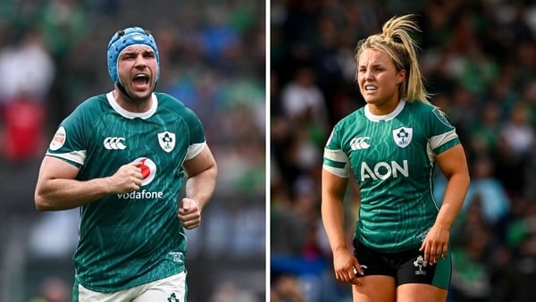 Tadhg Beirne and Aoife Dalton