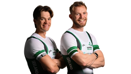 Fintan McCarthy and Konan Pazzaia will team up in the men's double sculls in Bulgaria