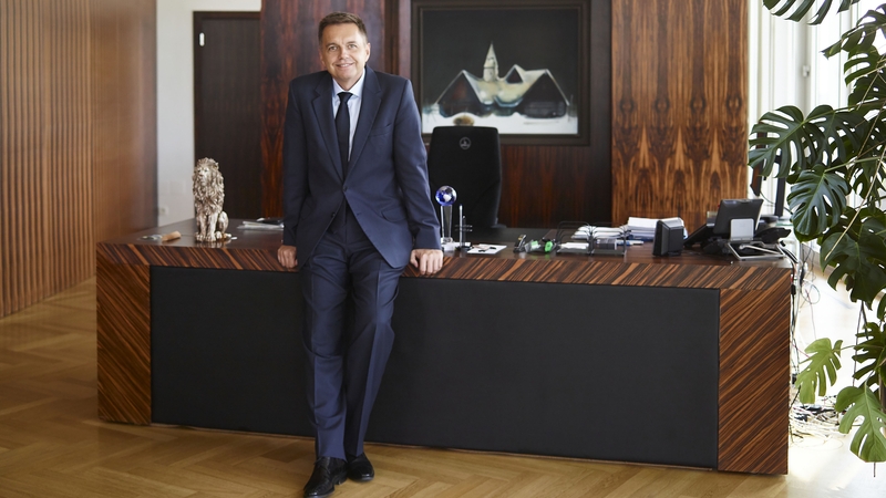 Peter Kazimir, the governor of Slovakia's central bank and and ECB policymaker