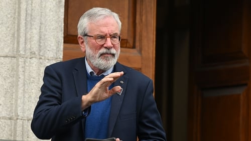 Gerry Adams said there needed to be "substantial reform" of the broadcaster