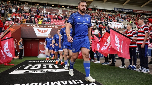 Rónan Kelleher captained Leinster in their defeat to the Scarlets last month