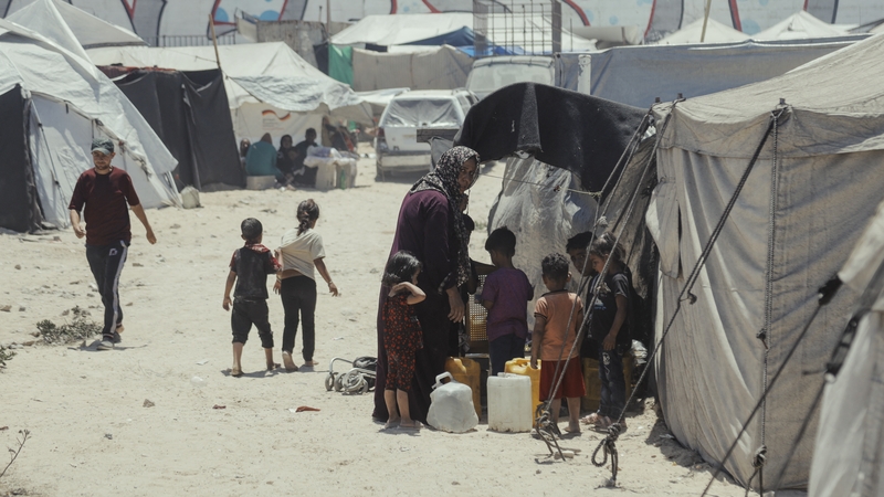 The plan includes sending aid to Gaza as soon as Hamas signs the ceasefire agreement