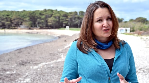 Geologist Kristina Pikelj