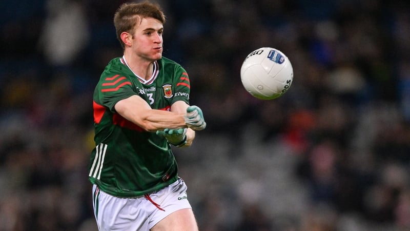 Rory Brickenden will wear the No 4 jersey for Mayo in Omagh