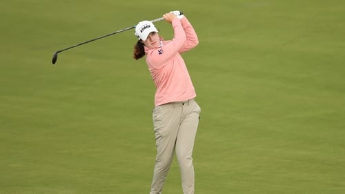 Leona Maguire fell three strokes outside the cut line
