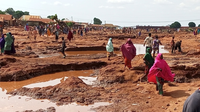 According to the Daily Trust newspaper, thousands of people have been displaced and more than 50 children in an Islamic school were reported missing