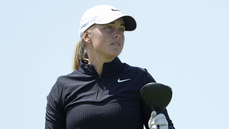 Sweden's Maja Stark leads at Erin Hills