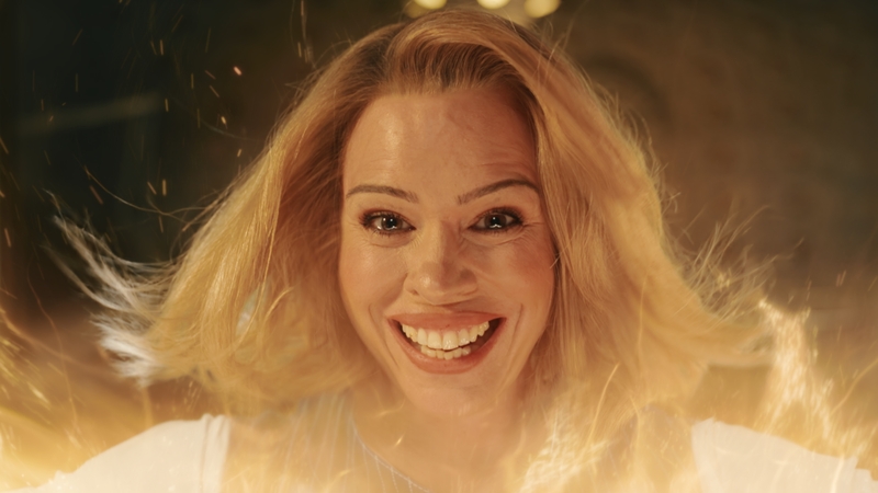 Billie Piper in the final episode of Doctor Who