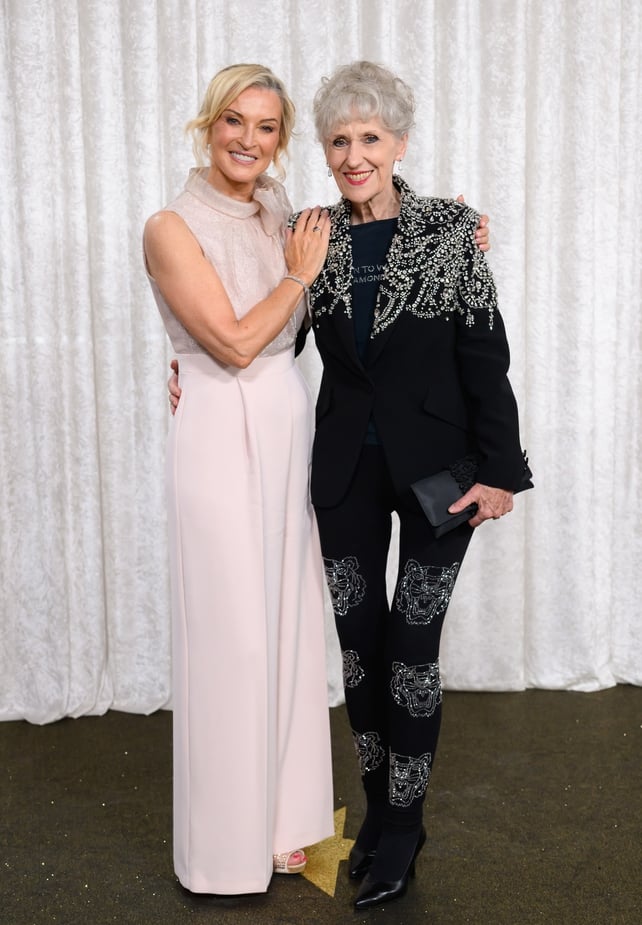 Gillian Taylforth and Anita Dobson
