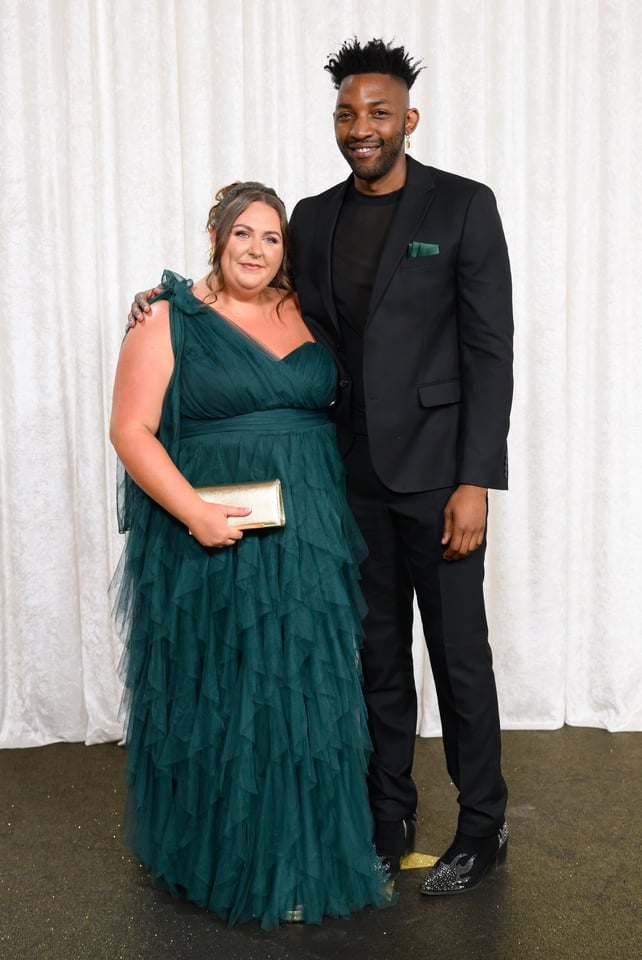 Clair Norris and Matthew Morrison