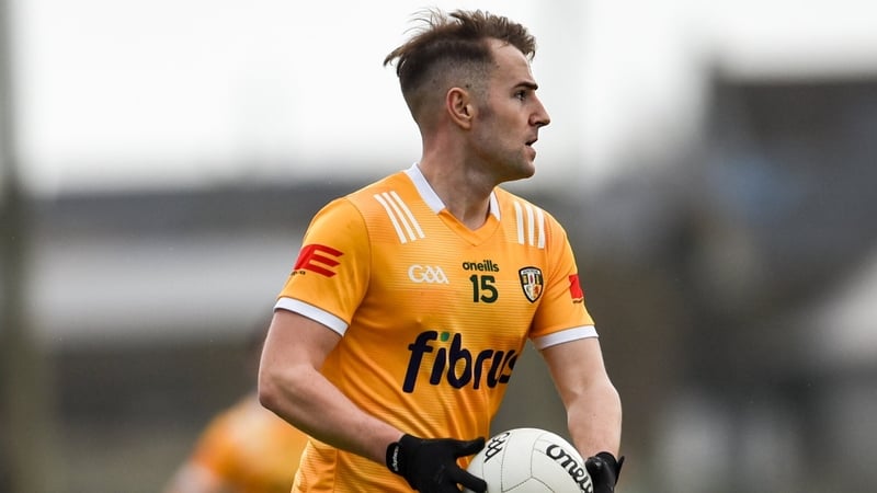 Dominic McEnhill scored 0-06 for Antrim