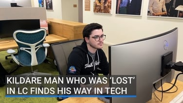 Kildare man who was 'lost' in LC finds his way in tech