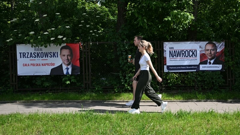 Rafal Trzaskowski, Warsaw's pro-EU mayor, faced off against nationalist historian Karol Nawrocki