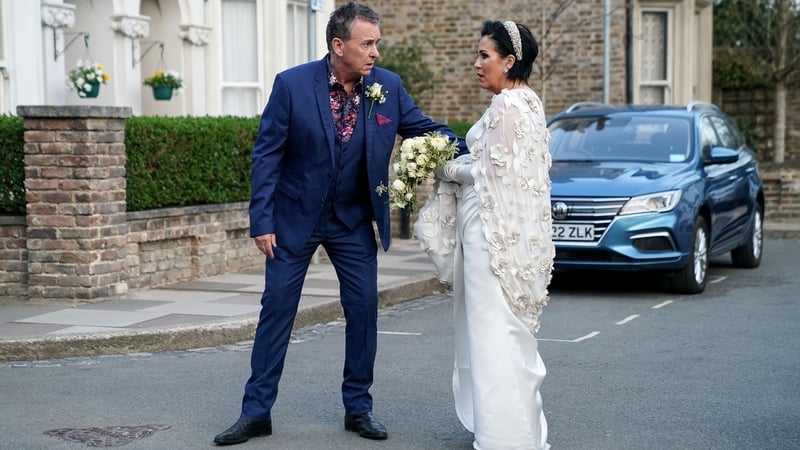 Kat and Alfie are due to marry - again - in the BBC One soap this month