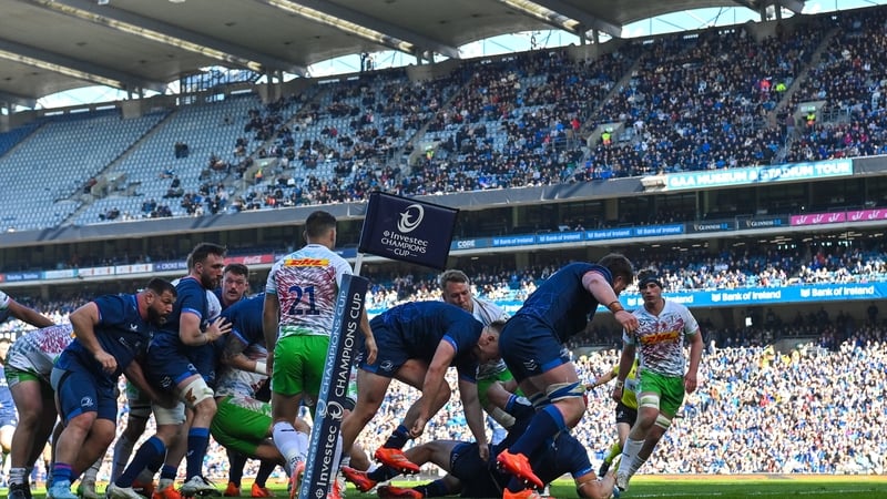 Harlequins proved no match for Leinster in last season's round of 16 clash at Croke Park