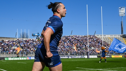 Leinster played their Champions Cup tie against Harlequins at GAA HQ