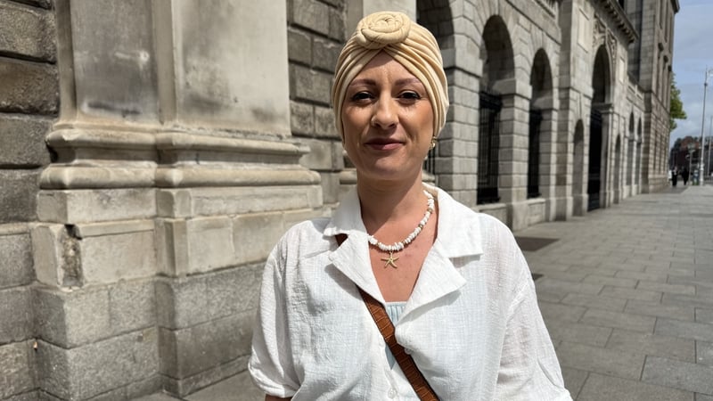 Leona Macken (pictured outside the High Court yesterday) said she would love the opportunity to meet the Minister for Health