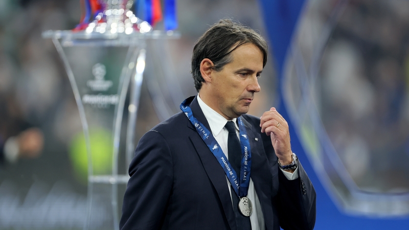 Simone Inzaghi after his Inter side were thrashed 5-0 by PSG