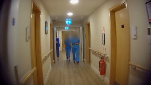 Footage recorded inside an Emeis Ireland nursing home during the RTÉ Investigates programme