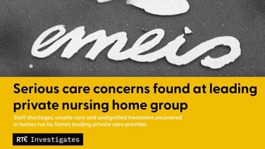 RTÉ Investigates: Serious care failings found at leading private nursing home group
