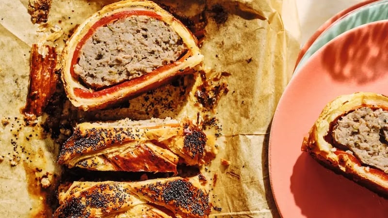 Paul Hollywood's sausage plait recipe (Haarala Hamilton/PA)