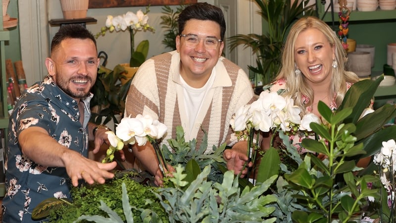 Johhny Ward, David O'Reilly and Jacqueline Brunton