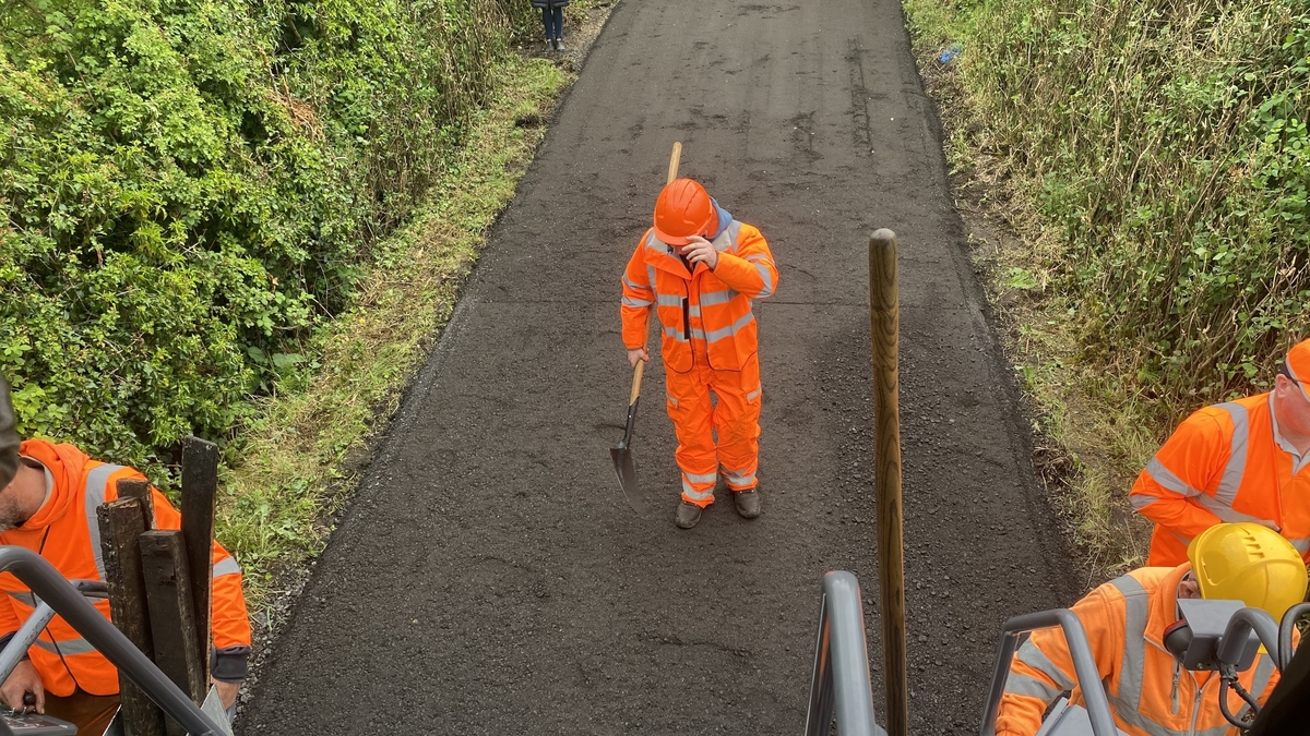Monaghan County Council pioneers asphalt technique to cut emissions